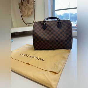 Louis Vuitton Speedy 30 Damier Ebene